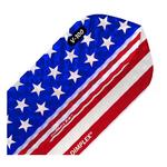 Viper Dimplex Dart Flights Slim American Flag Metallic Vertical - Thumbnail 2 of 3