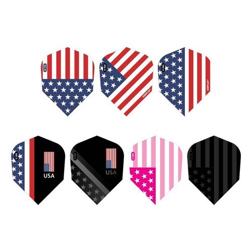 Viper Patriot Pack Dart Flights Assorted Weight Variety Pack Standard American Flag - Primary Image