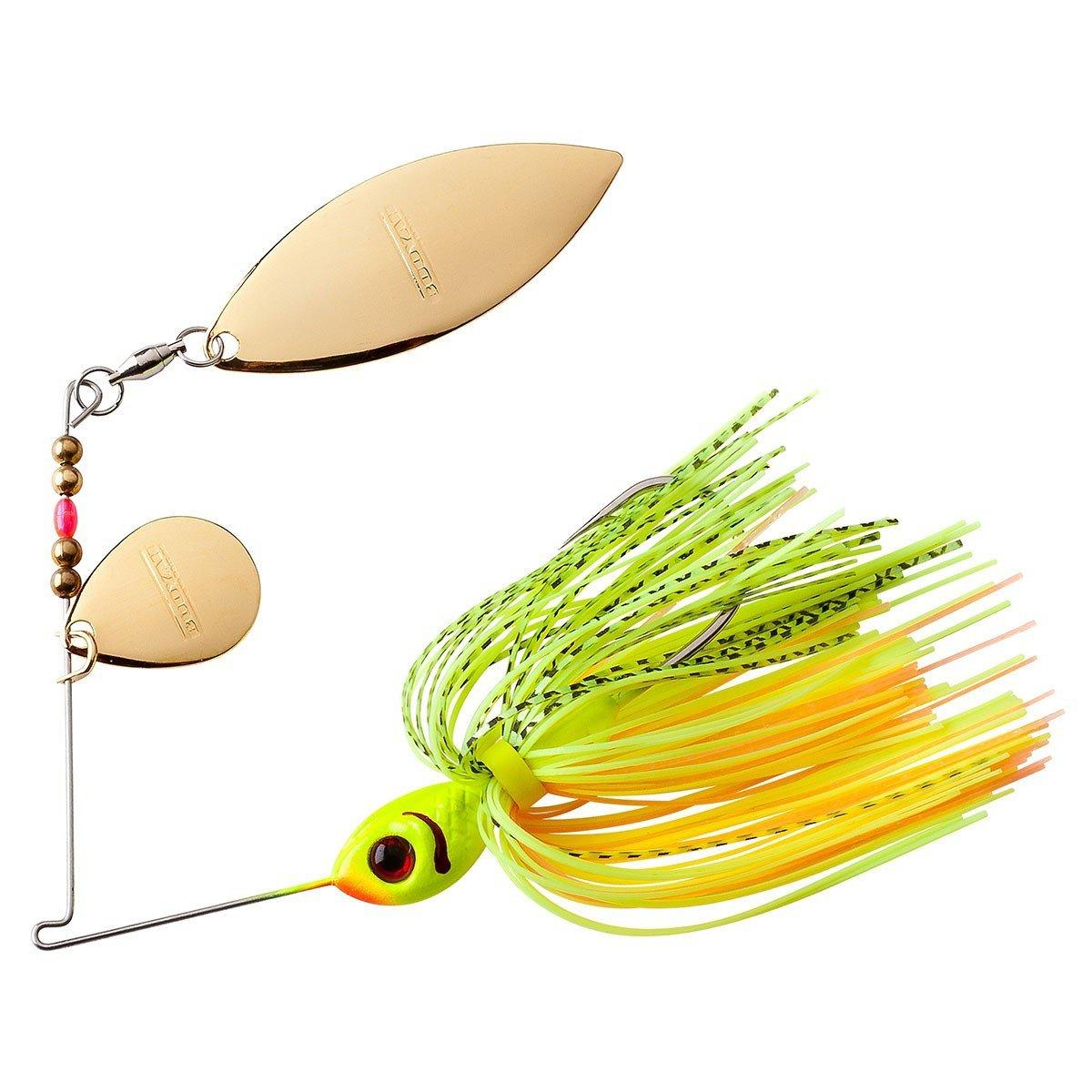15747::Chartreuse Perch - Booyah Tandem Blade Spinnerbait