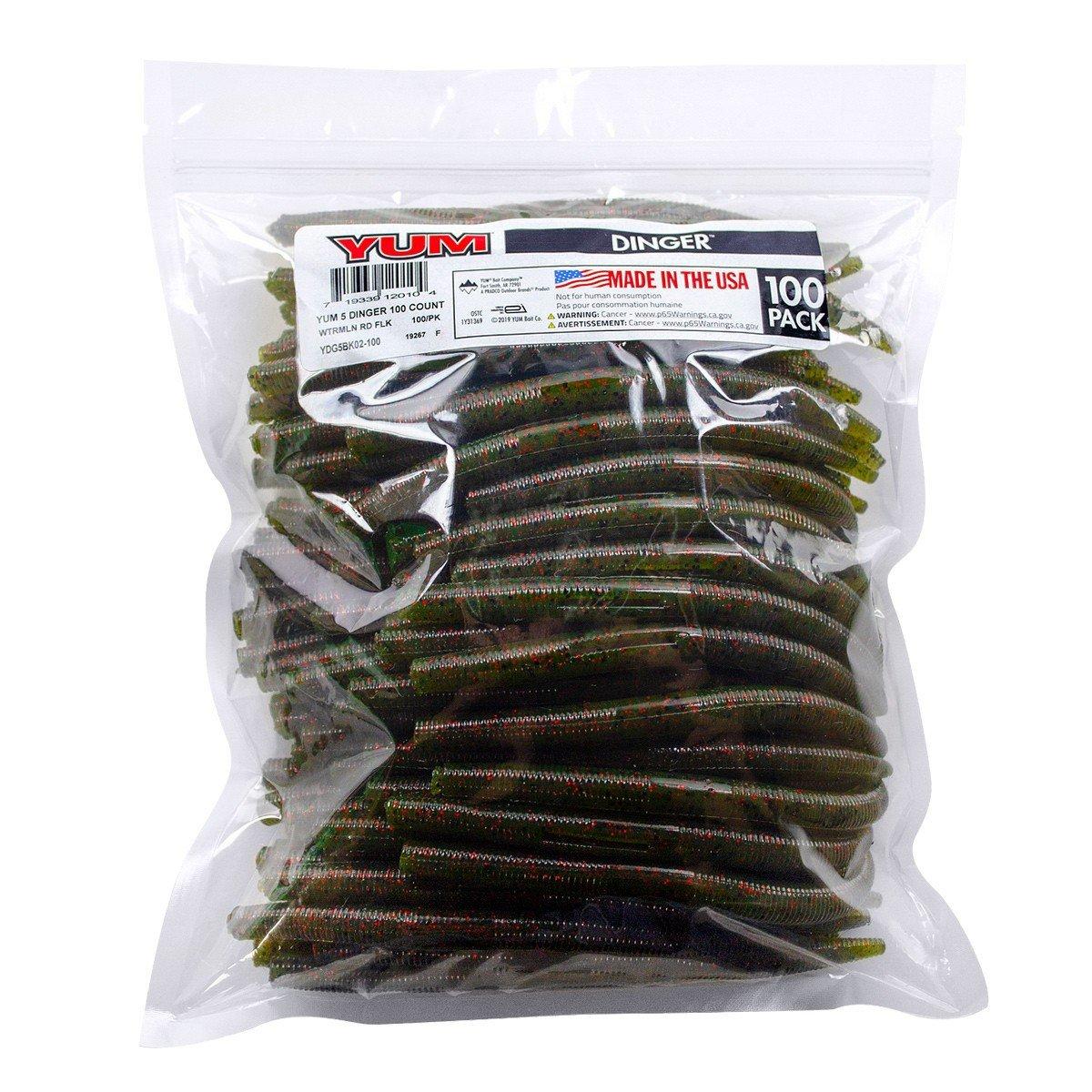 Watermelon Red Flake - YUM Dinger Bulk 100 Pack
