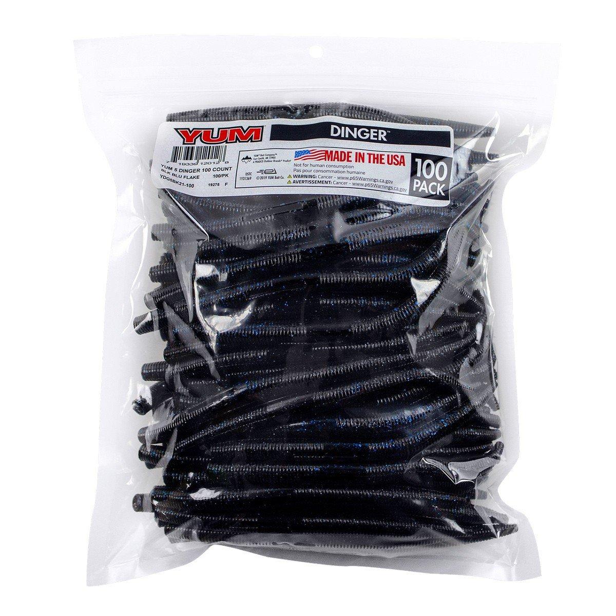 5145::Black Blue Flake - YUM Dinger Bulk 100 Pack