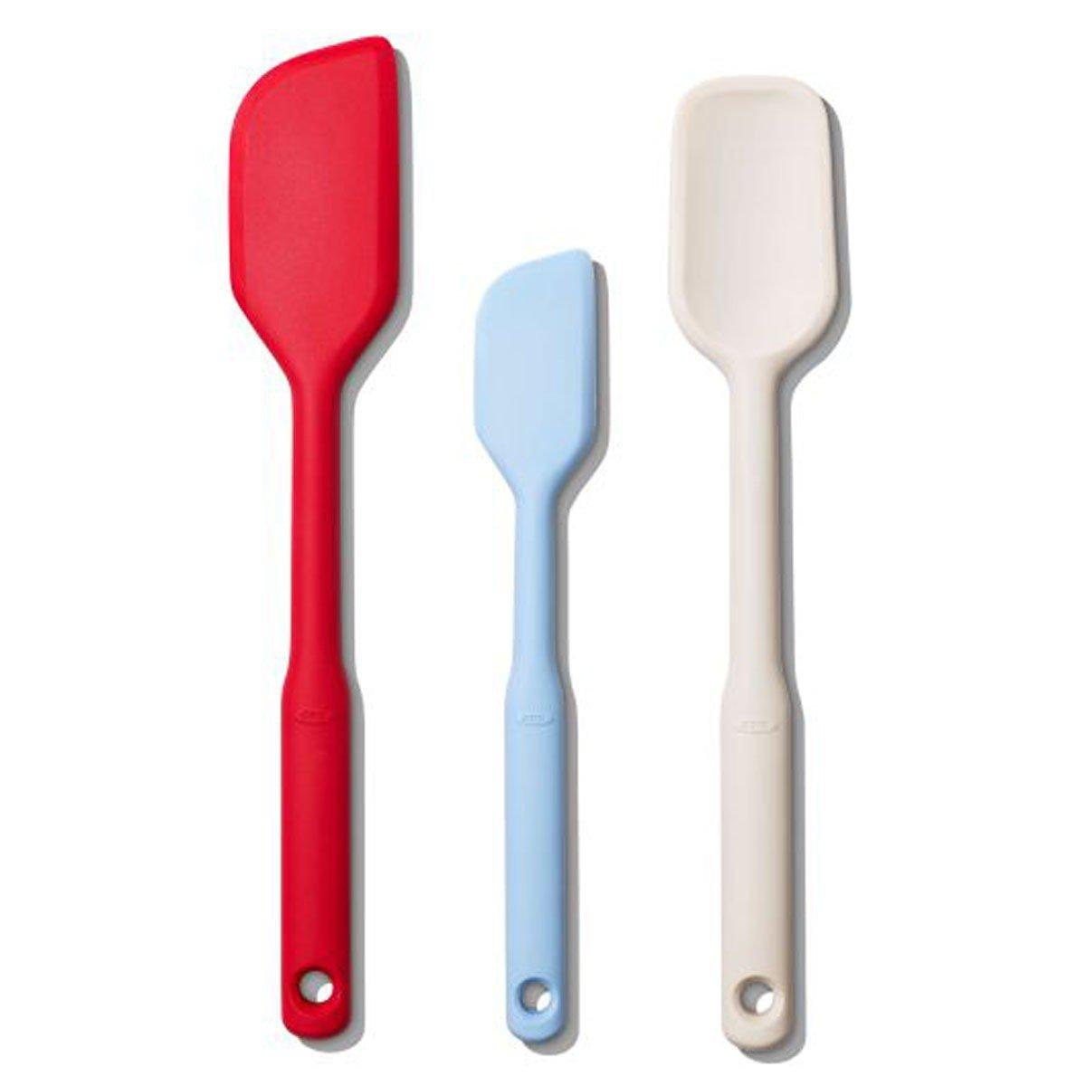 OXO 3 Piece Silicone Spatula Set - OXO