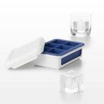 OXO Covered Silicone Ice Cube Tray-Large Cube - Thumbnail 3 of 3