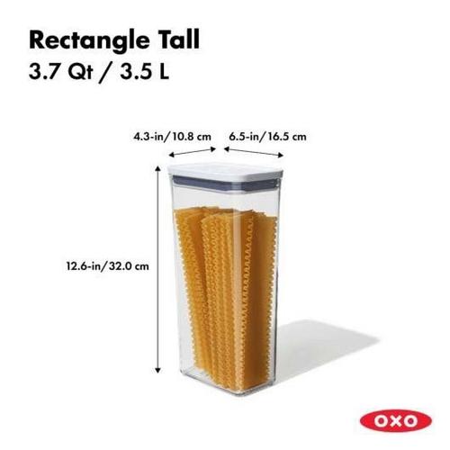 OXO POP Container - Rectangle Tall (3.7 Qt.) - Primary Image