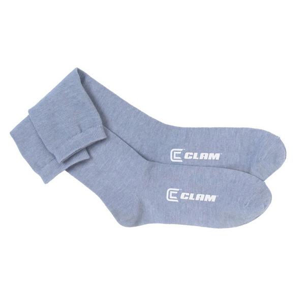 ICEARMOR BY CLAM Men's  Thermolite Liner Crew Ice Fishing Socks   2 Pack