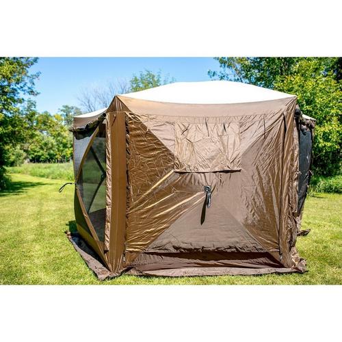 Quick-Set Brown Window Wind Panels - Primary Image