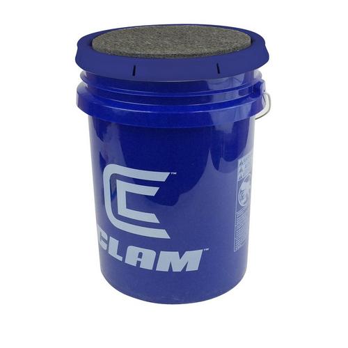 Clam 6-Gallon Bucket with lid - Primary Image