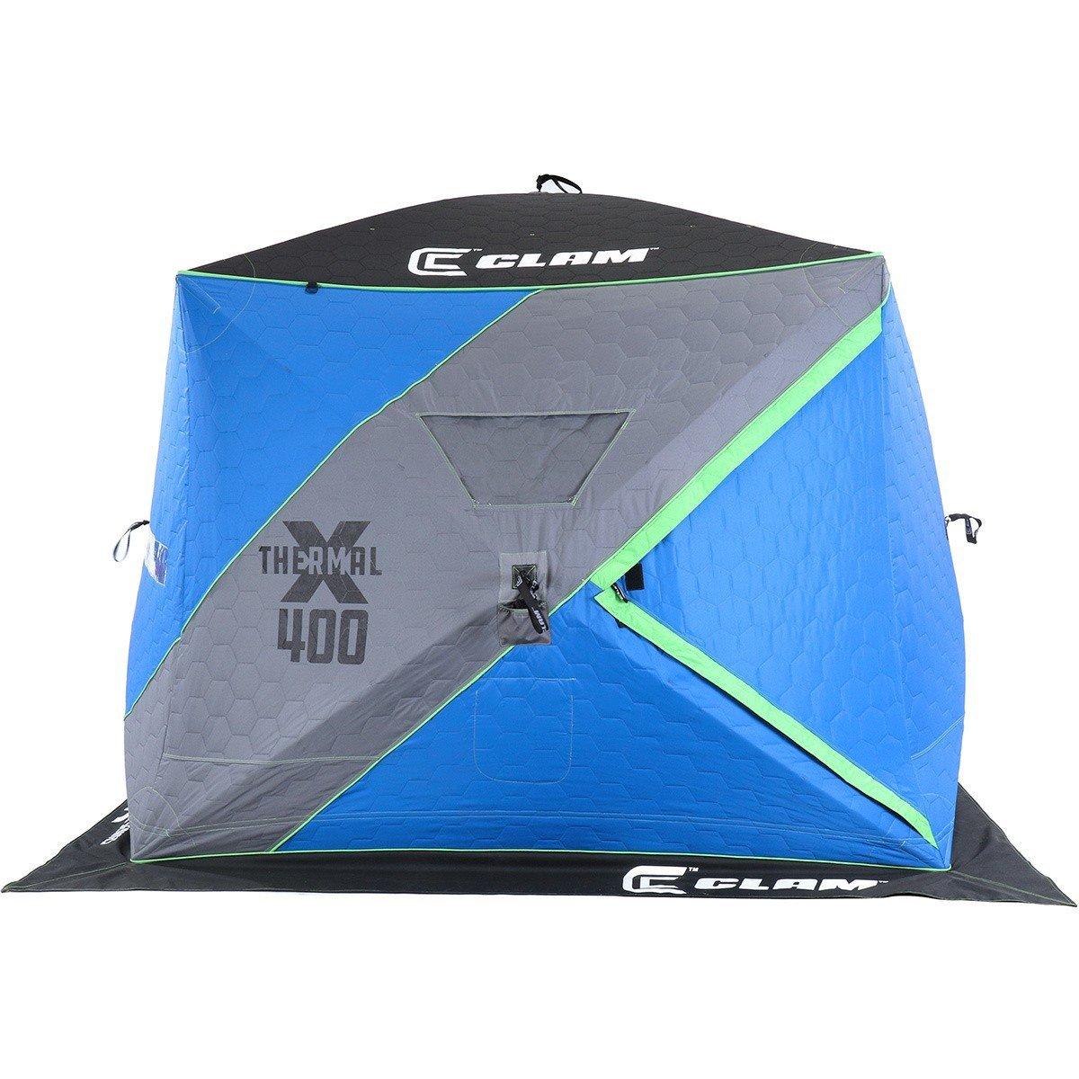 Clam X Series X400 Thermal 4 Side Hub Ice Shelter | SCHEELS.com