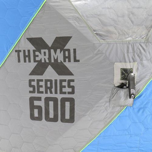 Clam X Series X600 Thermal 6 Side Hub Ice Shelter - Primary Image