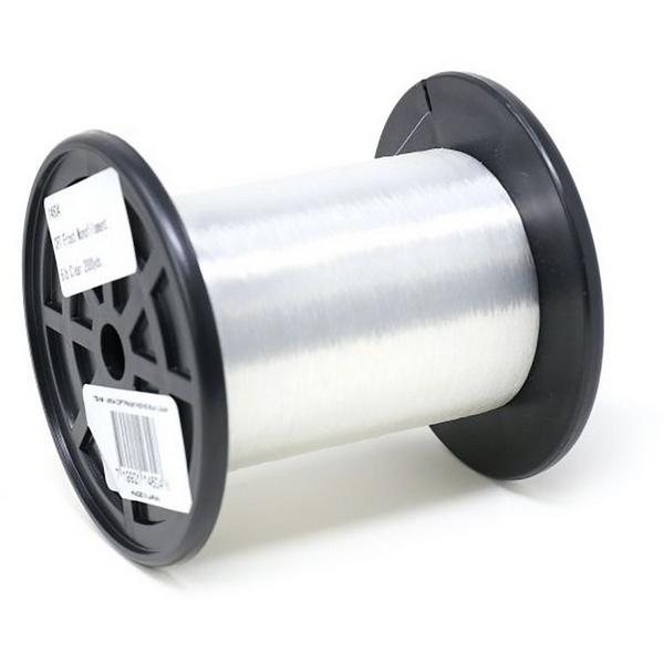 CLAM Frost Bulk 3lb Monofilament Ice Fishing Line Clear