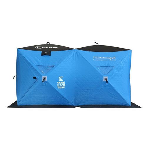 Clam C-720 Thermal 6x12 Double Hub Ice Shelter - Primary Image