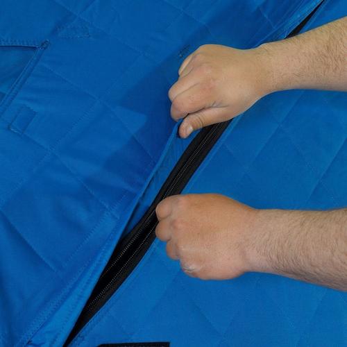 Clam C-720 Thermal 6x12 Double Hub Ice Shelter - Primary Image