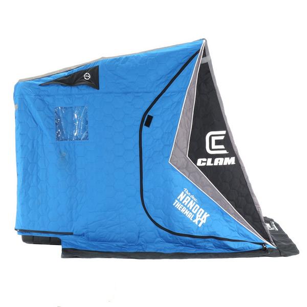 Clam Fish Trap Series Nanook XT Thermal Flip-Over Ice Shelter