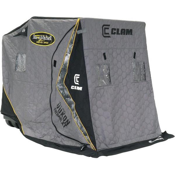 CLAM Jason Mitchell Yukon XT Flip-Over Ice Shelter
