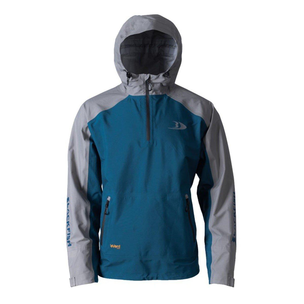 Men's Blackfish Zephyr Rain Quarter Zip Hooded Rain Jacket - Blackfish