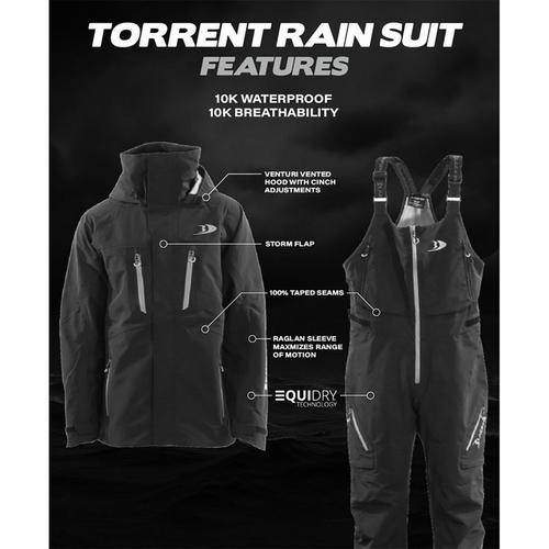 Men's Blackfish Torrent Detachable Hood Rain Jacket - Primary Image