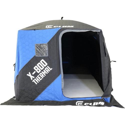 Clam X-800 Thermal Double Hub Ice Shelter - Primary Image