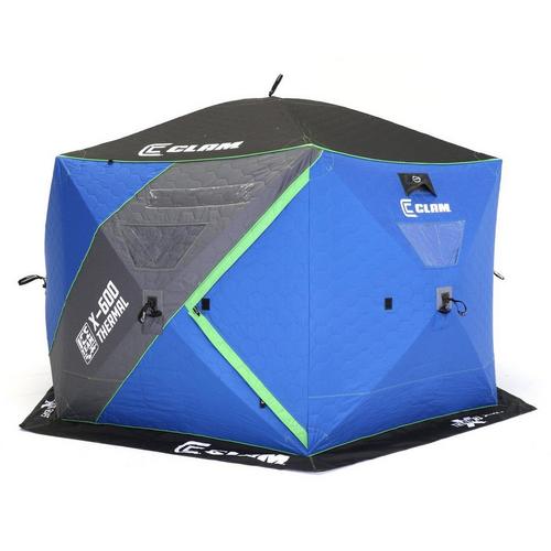 Clam X-600 Thermal Ice Team Edition Hub Ice Shelter - Primary Image