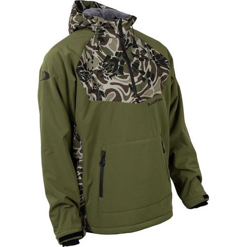 Men's Blackfish Gale Quarter Zip Hooded Softshell Jacket - Primary Image