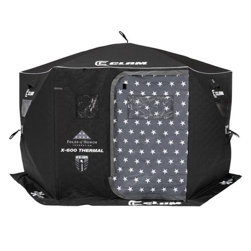 Clam X-600 Thermal Ice Ops Edition Hub Ice Shelter | SCHEELS.com