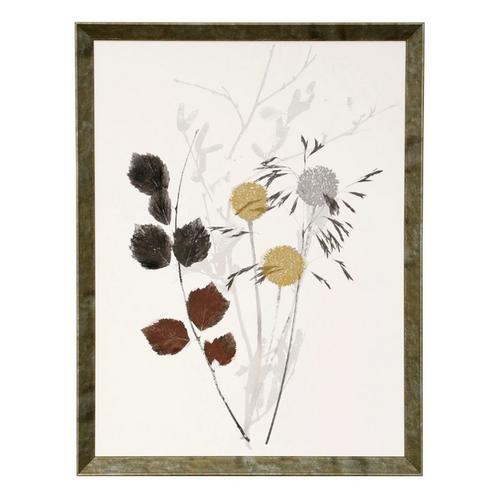 StyleCraft Home Collection Wild Foliage Homely Framed Print Under Glass - Primary Image