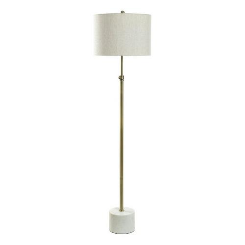 StyleCraft Home Collection Urban Marble Steel Floor Lamp - Primary Image