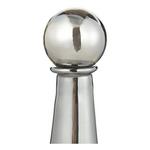 StyleCraft Home Collection Smoke Gray Plated Glass Bottle - Thumbnail 3 of 5