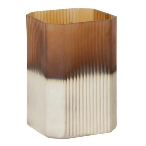 StyleCraft Home Collection Ombre Bronze Frosted Vase - Primary Image