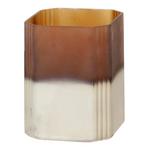 StyleCraft Home Collection Ombre Bronze Frosted Vase - Thumbnail 2 of 2