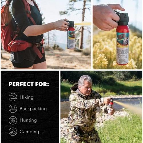 Counter Assault 8.1 oz Bear Spray with Belt Holster - Primary Image