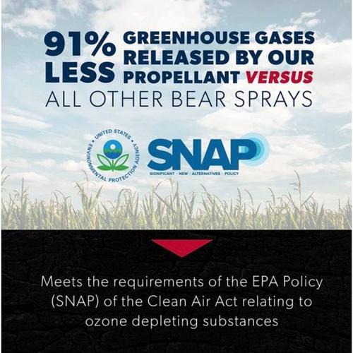 Counter Assault 8.1 oz Bear Spray with Belt Holster - Primary Image