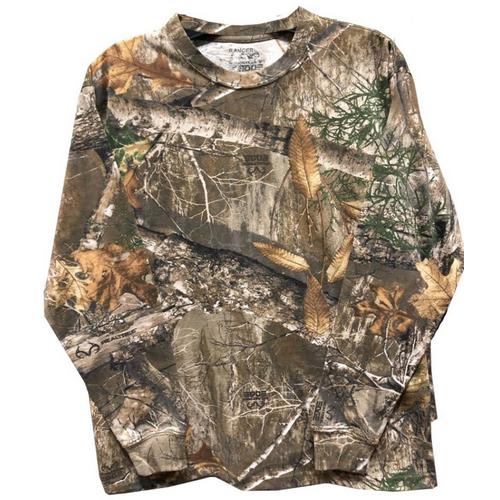 Boys' RZ Outdoors Camo Long Sleeve T-Shirt - Primary Image