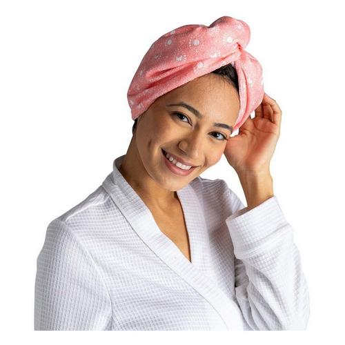 Lemon Lavender ASSORTED Plot Twist Microfiber Turbo Towel - Primary Image