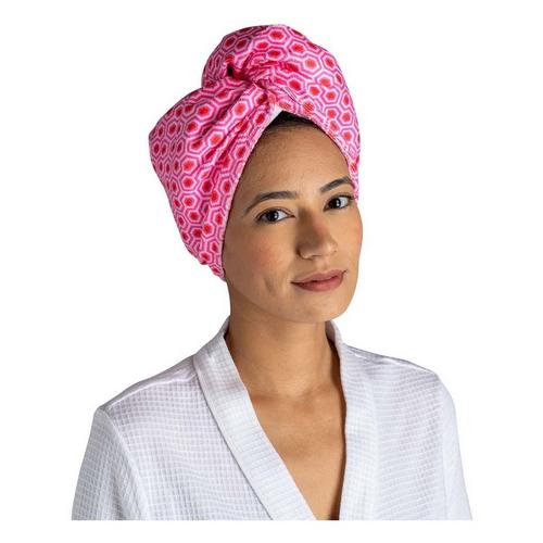 Lemon Lavender ASSORTED Plot Twist Microfiber Turbo Towel - Primary Image