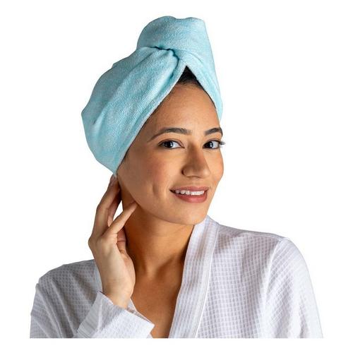 Lemon Lavender ASSORTED Plot Twist Microfiber Turbo Towel - Primary Image