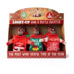 Uncle Bob's Light-Up Wine & Bottle Sweater (Colors May Vary) - Thumbnail 2 of 3