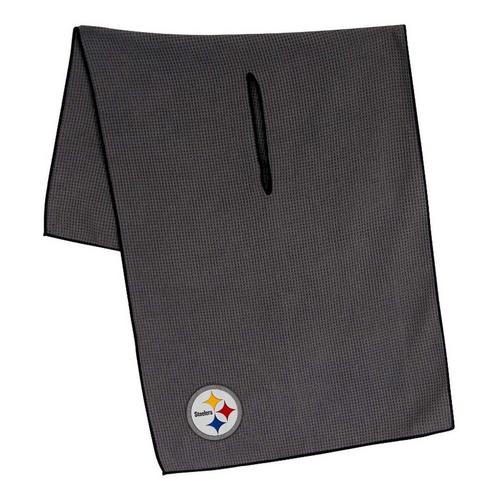 Team Effort Pittsburgh Steelers Waffle Microfiber Golf Towel - Primary Image