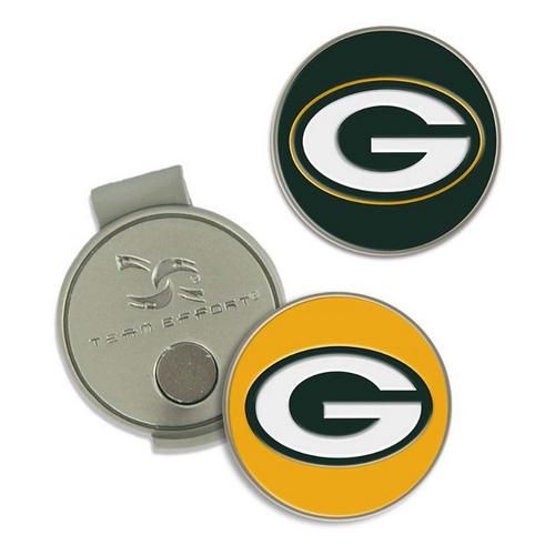 Team Effort Green Bay Packers Hat Clip & Ball Markers - Primary Image