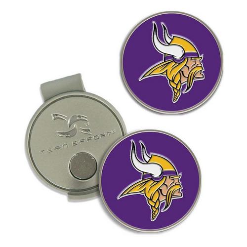 Team Effort Minnesota Vikings Hat Clip & Ball Markers - Primary Image