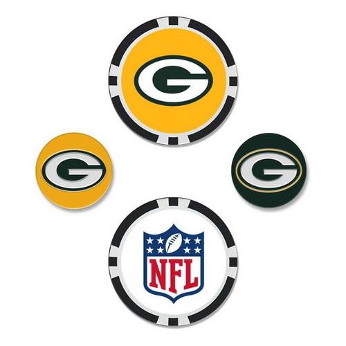 Team Effort Green Bay Packers Ball Marker Set - Primary Image