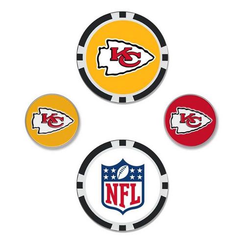 Team Effort Kansas City Chiefs Ball Marker Set - Primary Image