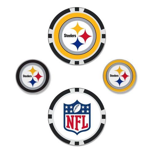 Team Effort Pittsburgh Steelers Ball Marker Set - Primary Image