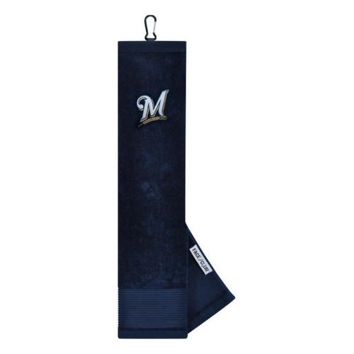 Team Effort Milwaukee Brewers Tri-Fold Golf Towel - Primary Image