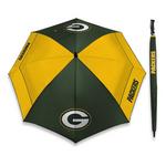 Team Effort Green Bay Packers 62" WindSheer Lite Umbrella - Thumbnail 1 of 3