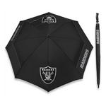 Team Effort Las Vegas Raiders 62" WindSheer Lite Umbrella - Thumbnail 1 of 3