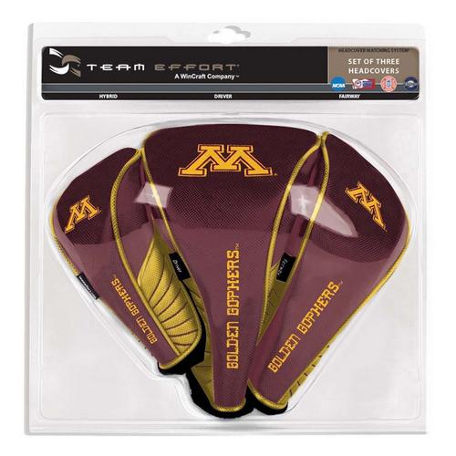 Team Effort Minnesota Golden Gophers 3 Pack Headcovers - Primary Image