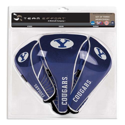 Team Effort BYU Cougars 3 Pack Headcovers - Primary Image