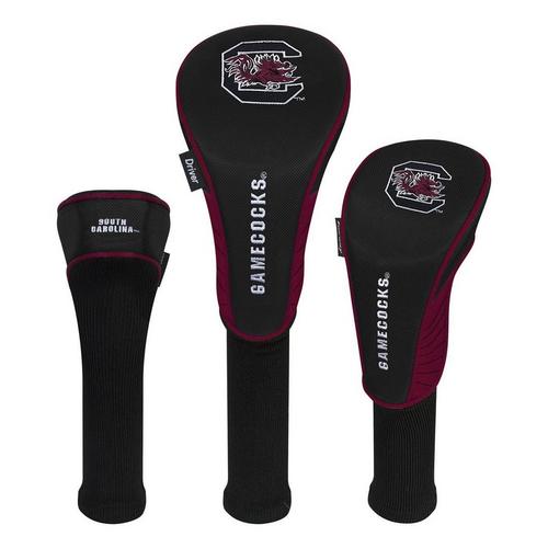 Team Effort South Carolina Gamecocks 3 Pack Headcovers - Primary Image