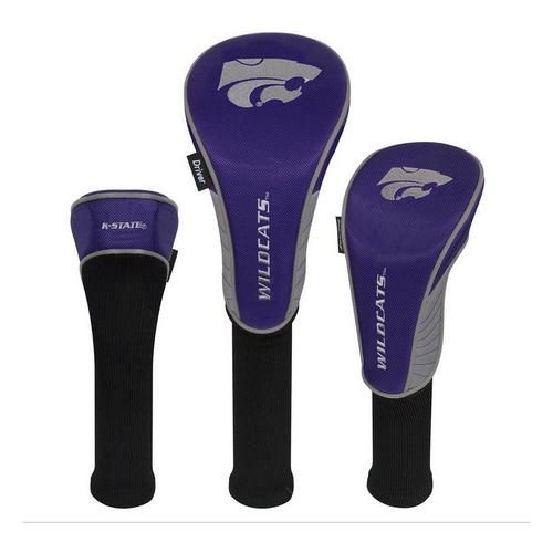 Team Effort Kansas State Wildcats 3 Pack Headcovers - Primary Image