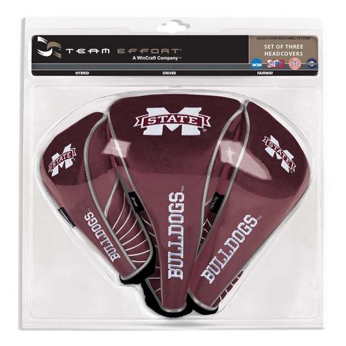 Team Effort Mississippi State Bulldogs Set of Three Headcovers - Primary Image